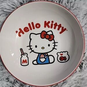 Hello Kitty Ceramic Bowl - Red and White